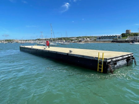 Cattewater Harbour Commissioners visitor pontoon 2