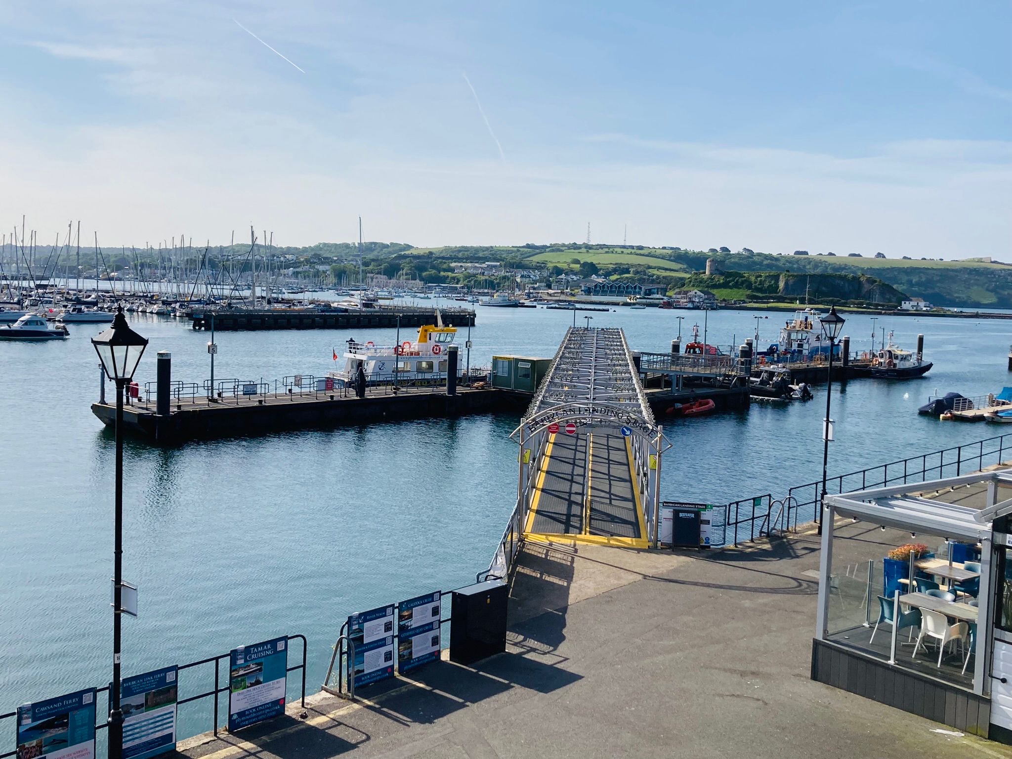 Barbican Landing Stage Cattewater Harbour Commissioners