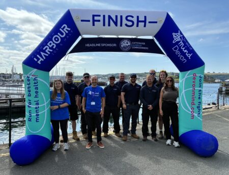 Cattewater Harbour headline sponsor for Devon Mind Harbour Run
